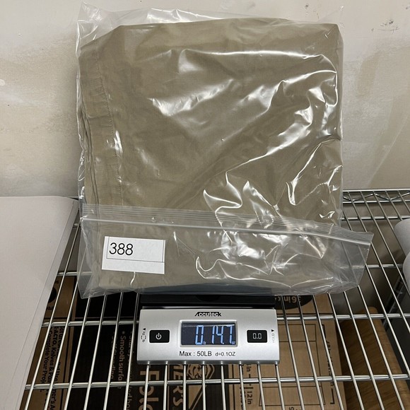 Lands End Mens Chino Shorts Size 38 Khaki Beige Summer Golf Preppy Bermuda - Picture 7 of 7